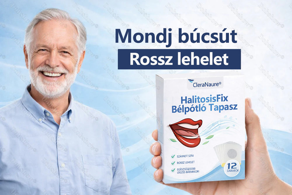 🔥🔥CleraNaure® HalitosisFix Bélpótló Tapasz 🎉Speciális, korlátozott idejű kedvezmény