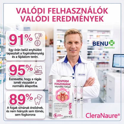CleraNaure® DenPerm Fogzománc-helyreállító Töltőgél🧡