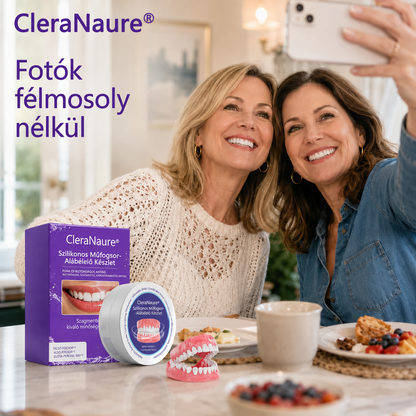 ⭐CleraNaure® – Ne takarja többé a száját nevetés közben! Magabiztosabb mosoly akár 3 perc alatt, fogorvos és hosszú várakozás nélkül.