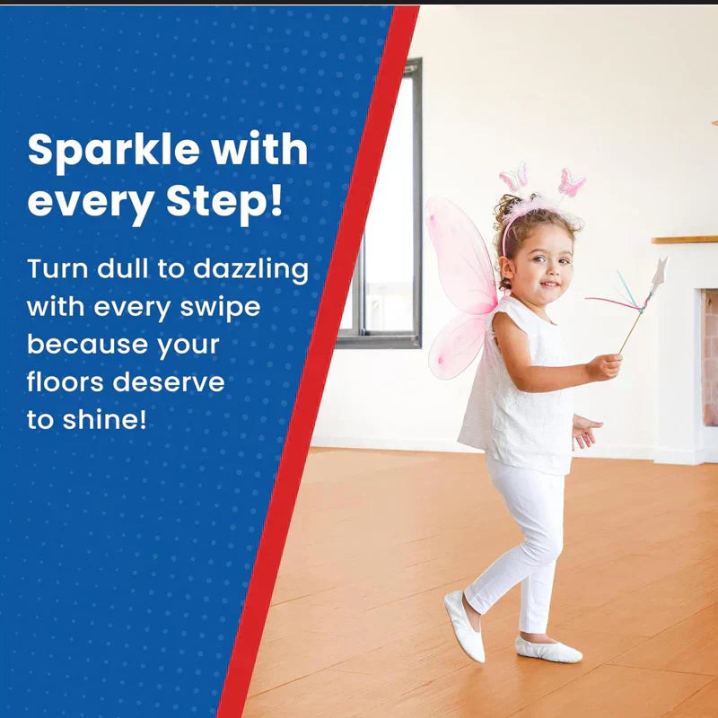 KUBOZN® Floor Restorer – Fast-drying, non-toxic shine. ✨