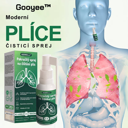 🍀🍀 BSWELL® Fejlett Tüdőtisztító Spray-✅ Támogatja a tüdő, a hörgők és az orrmelléküregek egészségét, hozzájárul a légzőrendszer megfelelő működéséhez, és megkönnyítheti a légzést.